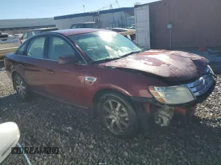 2008 Ford Taurus SEL with VIN 1FAHP24W28G134607, listed as a Copart auction lot 76932034 with 176,029 mi miles and Salvage Title. Bid and sale history available at carsss.com. Image 4.