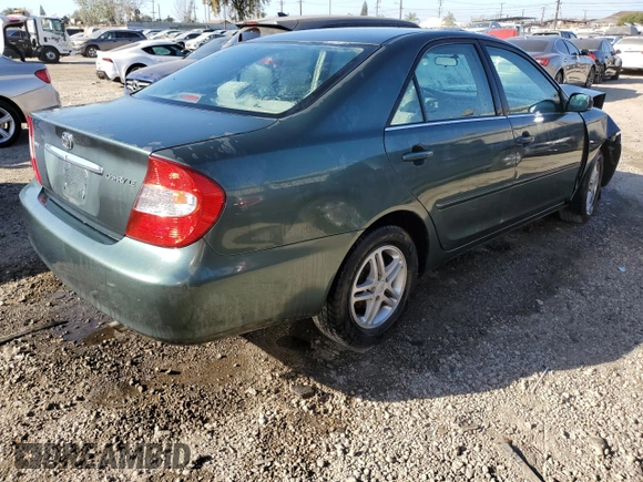 2004 Toyota Camry LE with VIN 4T1BE32K54U292071, listed as a Copart auction lot 85594064 with 155,647 mi miles and Salvage Title. Bid and sale history available at carsss.com. Image 3.