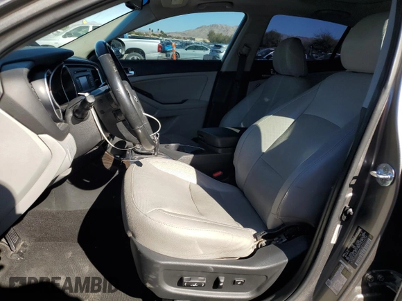 2015 Kia Optima EX with VIN 5XXGN4A73FG360454, listed as a Copart auction lot 47496725 with 65,936 mi miles and Salvage Title. Bid and sale history available at carsss.com. Image 7.