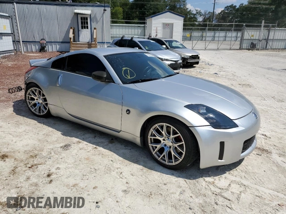 2006 Nissan 350Z Touring with VIN JN1AZ34D46M303330, listed as a Copart auction lot 70567864 with 139,269 mi miles and Salvage Title. Bid and sale history available at carsss.com. Image 4.