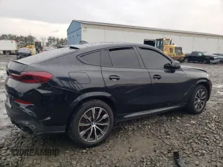 2021 BMW X6 xDrive40i with VIN 5UXCY6C00M9G43276, listed as a Copart auction lot 83149214 with 0 mi miles and Salvage Title. Bid and sale history available at carsss.com. Image 3.