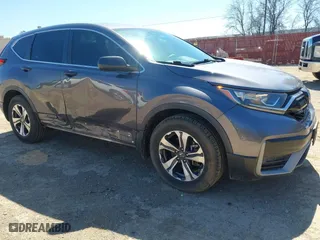 2020 Honda CR-V LX with VIN 5J6RW1H26LL009543, listed as a IAAI auction lot 41753861 with 65,440 mi miles. Bid and sale history available at carsss.com. Image 1.