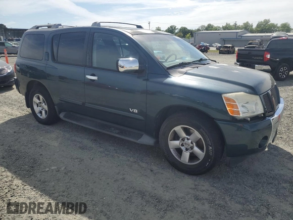 2007 Nissan Armada SE z VIN 5N1AA08A17N716168, wystawiony jako Copart lot #51837205 z przebiegiem 146 962 mil mil oraz Czysty tytuł • Clean title. Historia ofert i sprzedaży dostępna na DreamBid. Obrazek 4.