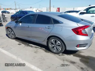 2017 Honda Civic Sedan EX-L with VIN 2HGFC1F76HH637432, listed as a IAAI auction lot 42007237 with 117,134 mi miles. Bid and sale history available at carsss.com. Image 3.