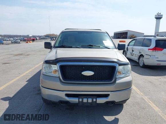 2008 Ford F-150 XLT with VIN 1FTPX14V18KB48289, listed as a IAAI auction lot 42001437 with 184,530 mi miles. Bid and sale history available at carsss.com. Image 6.