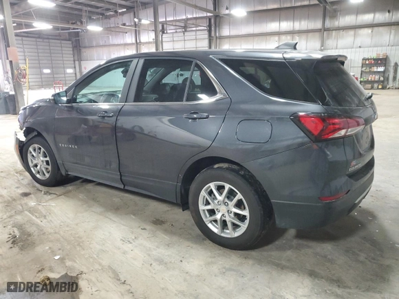 2022 Chevrolet Equinox LT with VIN 3GNAXUEV7NS241945, listed as a Copart auction lot 88094455 with 26,807 mi miles and Salvage Title. Bid and sale history available at carsss.com. Image 2.