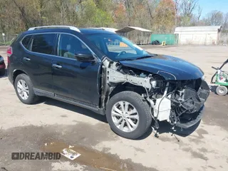 2016 Nissan Rogue SV with VIN KNMAT2MV6GP634539, listed as a IAAI auction lot 41987397 with 108,170 mi miles. Bid and sale history available at carsss.com. Image 1.