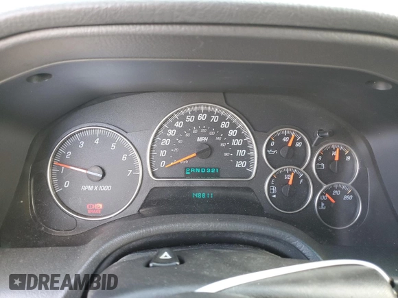 2003 GMC Envoy SLT with VIN 1GKES16SX36220489, listed as a Copart auction lot 71859834 with 148,811 mi miles and Salvage Title. Bid and sale history available at DreamBid. Image 9.