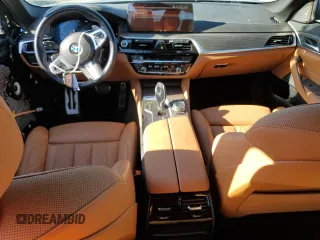 2023 BMW 5 Series 540i with VIN WBA53BJ06PWY00135, listed as a Copart auction lot 46426125 with 49,024 mi miles and Salvage title. Bid and sale history available at DreamBid. Image 8.