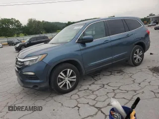 2016 Honda Pilot EX-L z VIN 5FNYF5H57GB039453, wystawiony jako Copart lot #57473405 z przebiegiem 54 551 mil mil oraz Szkody całkowita. Historia ofert i sprzedaży dostępna na DreamBid. Obrazek 1.