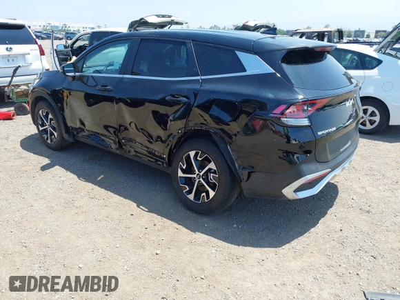 2024 Kia Sportage EX with VIN 5XYK33DF8RG209901, listed as a IAAI auction lot 42378868 with 35,740 mi miles and . Bid and sale history available at DreamBid. Image 3.