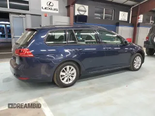2017 Volkswagen Golf SportWagen S with VIN 3VWA17AU8HM515233, listed as a Copart auction lot 75613254 with 182,217 mi miles and Clean Title. Bid and sale history available at carsss.com. Image 3.