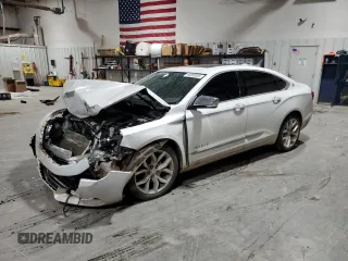2016 Chevrolet Impala LTZ with VIN 2G1145S37G9153805, listed as a Copart auction lot 44658305 with 114,981 mi miles and Salvage Title. Bid and sale history available at carsss.com. Image 1.