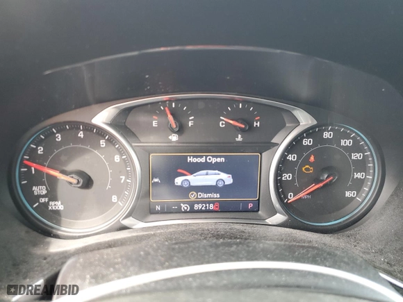 2020 Chevrolet Equinox LT with VIN 3GNAXVEX5LL211650, listed as a Copart auction lot 86737054 with 89,218 mi miles and Salvage Title. Bid and sale history available at carsss.com. Image 9.