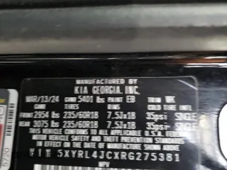 2024 Kia Sorento S with VIN 5XYRL4JCXRG275381, listed as a Copart auction lot 64284355 with 36,771 mi miles and Clean title. Bid and sale history available at DreamBid. Image 13.