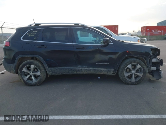 2019 Jeep Cherokee Limited with VIN 1C4PJMDXXKD245877, listed as a IAAI auction lot 41984332 with 103,300 mi miles and . Bid and sale history available at carsss.com. Image 14.
