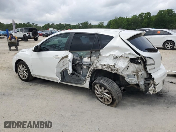 2013 Mazda 3 i Touring with VIN JM1BL1L75D1780544, listed as a Copart auction lot 51416705 with 151,296 mi miles and Salvage Title. Bid and sale history available at carsss.com. Image 2.