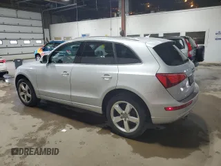 2012 Audi Q5 Premium Plus with VIN WA1LFAFP5CA122447, listed as a Copart auction lot 65022545 with 95,814 mi miles and Salvage title. Bid and sale history available at DreamBid. Image 2.