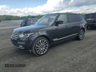 2015 Land Rover Range Rover Autobiography z VIN SALGV3TF8FA222606, wystawiony jako Copart lot #52878095 z przebiegiem 153 109 mil mil oraz Czysty tytuł • Clean title. Historia ofert i sprzedaży dostępna na DreamBid. Obrazek 1.