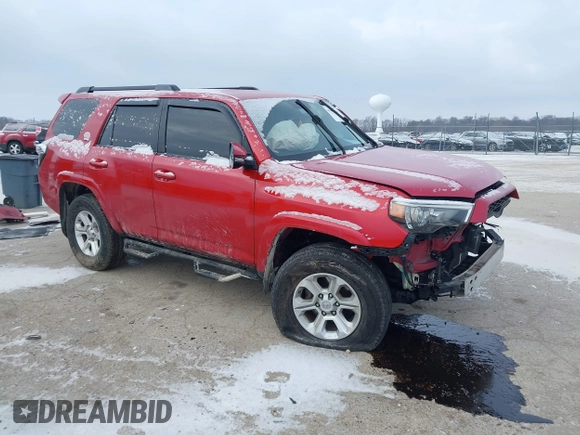 2018 Toyota 4Runner SR5 with VIN JTEBU5JR5J5535848, listed as a IAAI auction lot 41405864 with 112,214 mi miles and . Bid and sale history available at DreamBid. Image 1.