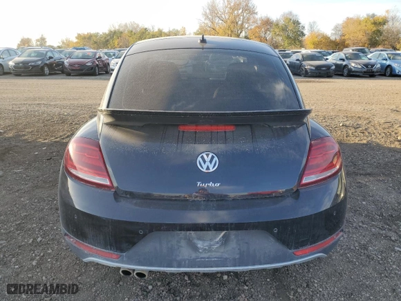 2018 Volkswagen Beetle Dune with VIN 3VWSD7AT8JM714856, listed as a Copart auction lot 77493564 with 29,154 mi miles and Salvage Title. Bid and sale history available at carsss.com. Image 6.