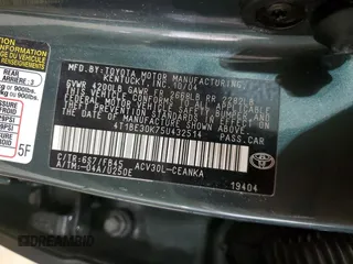 2005 Toyota Camry LE z VIN 4T1BE30K75U432514, wystawiony jako Copart lot #58487885 z przebiegiem 223 106 mil mil oraz Szkoda całkowita • Salvage title. Historia ofert i sprzedaży dostępna na DreamBid. Obrazek 12.