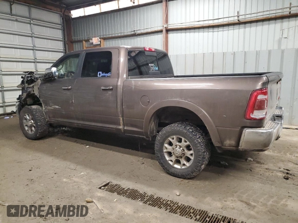 2019 Ram 2500 Laramie with VIN 3C6UR5FL8KG669161, listed as a Copart auction lot 43453035 with 125,277 mi miles and Salvage Title. Bid and sale history available at carsss.com. Image 2.