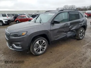 2022 Jeep Cherokee Limited with VIN 1C4PJMDX4ND548898, listed as a Copart auction lot 49797095 with 12,338 mi miles and Clean Title. Bid and sale history available at DreamBid. Image 1.