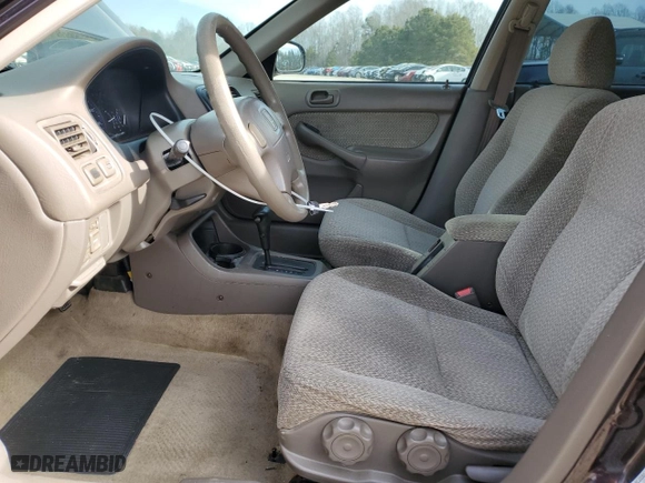 2000 Honda Civic EX with VIN 1HGEJ8644YL057101, listed as a Copart auction lot 42994735 with 259,918 mi miles and Salvage Title. Bid and sale history available at carsss.com. Image 7.