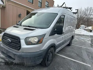 2016 Ford Transit Cargo with VIN 1FTYE1CM2GKA19236, listed as a Copart auction lot 45160575 with 155,209 mi miles and Clean Title. Bid and sale history available at carsss.com. Image 1.