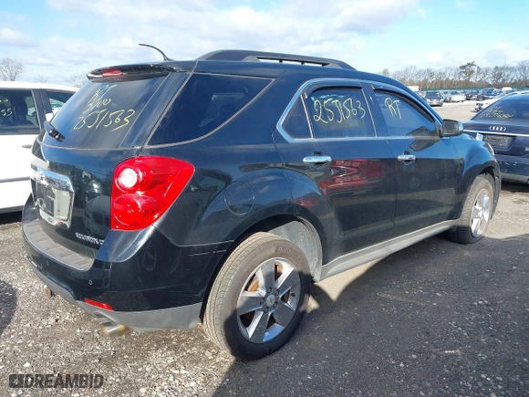 2013 Chevrolet Equinox LT with VIN 2GNFLPE38D6274483, listed as a IAAI auction lot 41580178 with 999,999 mi miles. Bid and sale history available at carsss.com. Image 4.