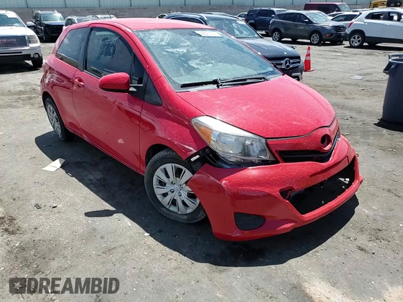 2013 Toyota Yaris L with VIN JTDJTUD33DD572217, listed as a Copart auction lot 66847514 with 0 mi miles and Salvage Title. Bid and sale history available at carsss.com. Image 10.