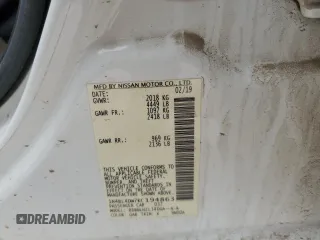 2019 Nissan Altima SV z VIN 1N4BL4DW7KC194863, wystawiony jako Copart lot #49550125 z przebiegiem 86 282 mil mil oraz Szkoda całkowita • Salvage title. Historia ofert i sprzedaży dostępna na DreamBid. Obrazek 12.
