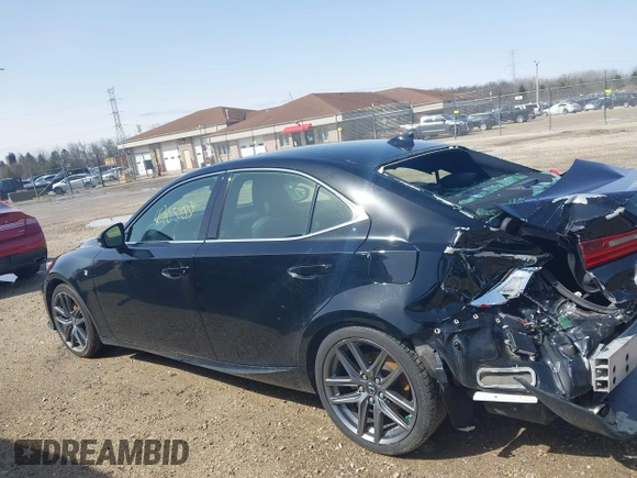 2015 Lexus IS 250 with VIN JTHCF1D22F5025957, listed as a IAAI auction lot 42059839 with 68,030 mi miles. Bid and sale history available at carsss.com. Image 14.