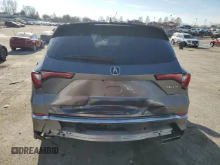 2023 Acura MDX w/Technology Package with VIN 5J8YE1H48PL028477, listed as a Copart auction lot 43697875 with 30,397 mi miles and Salvage Title. Bid and sale history available at carsss.com. Image 6.