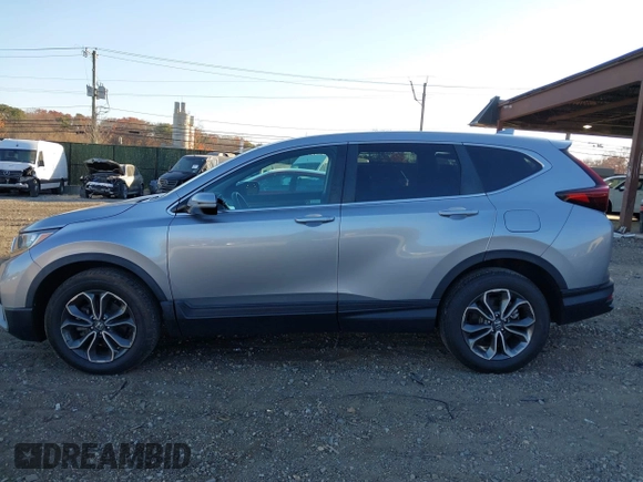 2020 Honda CR-V EX with VIN 2HKRW2H59LH665889, listed as a IAAI auction lot 40881386 with 22,540 mi miles. Bid and sale history available at carsss.com. Image 14.