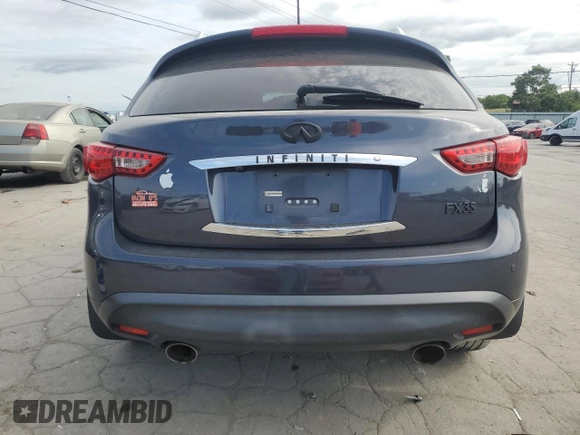 2009 Infiniti FX35 with VIN JNRAS18U99M102253, listed as a Copart auction lot 62267744 with 159,063 mi miles and Clean Title. Bid and sale history available at carsss.com. Image 6.
