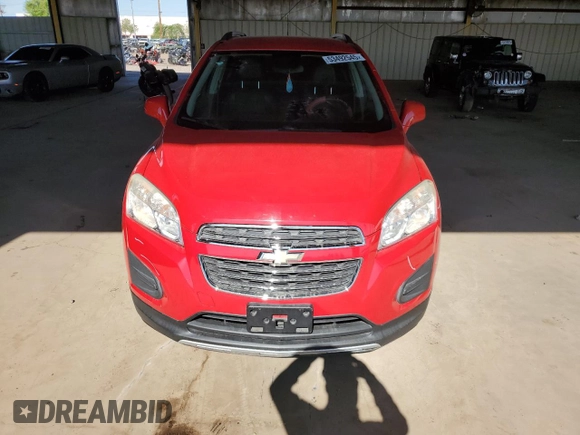 2016 Chevrolet Trax LT with VIN KL7CJPSB0GB655112, listed as a Copart auction lot 53492545 with 165,605 mi miles and Salvage Title. Bid and sale history available at carsss.com. Image 5.