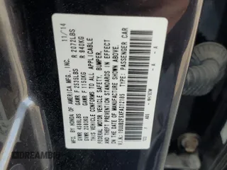 2015 Acura TLX Technology z VIN 19UUB2F5XFA012185, wystawiony jako Copart lot #60036615 z przebiegiem 207 494 mil mil oraz Czysty tytuł • Clean title. Historia ofert i sprzedaży dostępna na DreamBid. Obrazek 12.