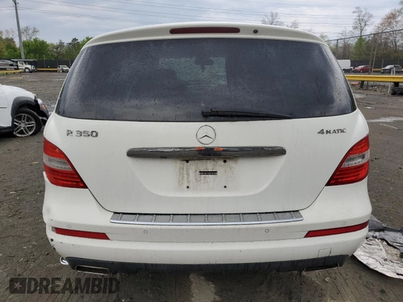 2011 Mercedes-Benz R 350 with VIN 4JGCB6FE0BA130219, listed as a Copart auction lot 51511805 with 143,250 mi miles and Salvage title. Bid and sale history available at DreamBid. Image 6.