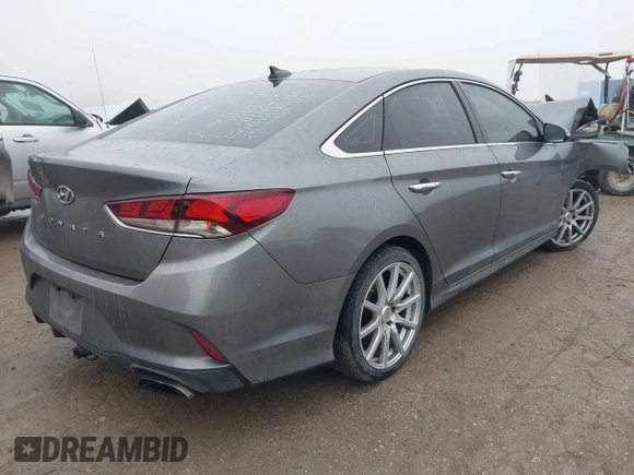 2018 Hyundai Sonata SEL with VIN 5NPE34AF1JH652136, listed as a IAAI auction lot 41442509 with 83,728 mi miles and . Bid and sale history available at DreamBid. Image 4.