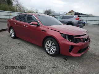 2018 Kia Optima LX z VIN 5XXGT4L38JG215290, wystawiony jako Copart lot #52814095 z przebiegiem 105 495 mil mil oraz Szkoda całkowita • Salvage title. Historia ofert i sprzedaży dostępna na DreamBid. Obrazek 4.