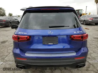 2021 Mercedes-Benz GLB with VIN W1N4M5BBXMW137993, listed as a Copart auction lot 69818482 with 47,428 mi miles. Bid and sale history available at carsss.com. Image 6.
