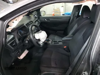 2025 Nissan LEAF S with VIN 1N4AZ1BV6SC561917, listed as a Copart auction lot 45955195 with 7,508 mi miles and Salvage Title. Bid and sale history available at carsss.com. Image 7.