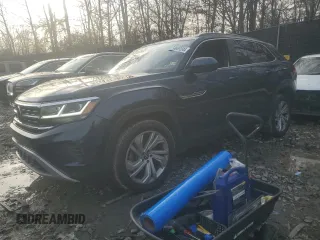 2020 Volkswagen Atlas SEL with VIN 1V2ME2CA6LC232008, listed as a Copart auction lot 84669244 with 82,696 mi miles and Salvage title. Bid and sale history available at DreamBid. Image 1.