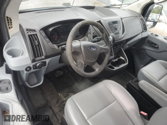 2015 Ford Transit XL with VIN 1FBZX2YM4FKA59494, listed as a Copart auction lot 59862075 with 119,242 mi miles and Salvage title. Bid and sale history available at DreamBid. Image 8.