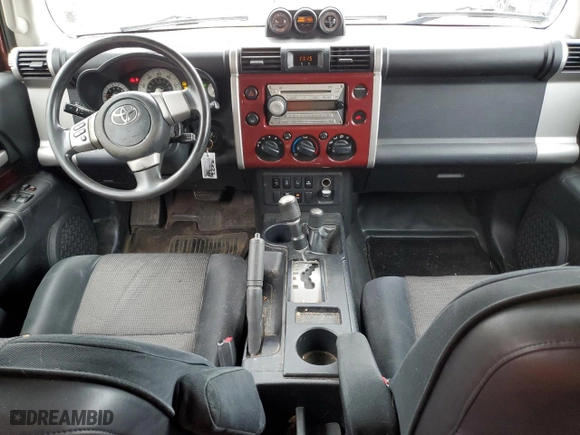 2008 Toyota FJ Cruiser with VIN JTEBU11F68K045560, listed as a Copart auction lot 53239895 with 235,044 mi miles and Salvage Title. Bid and sale history available at carsss.com. Image 8.
