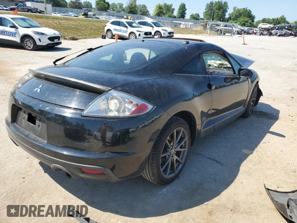 2012 Mitsubishi Eclipse GS with VIN 4A31K5DF5CE008271, listed as a Copart auction lot 60137874 with 0 mi miles and Salvage Title. Bid and sale history available at carsss.com. Image 3.