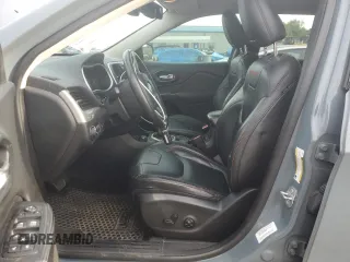 2014 Jeep Cherokee Trailhawk with VIN 1C4PJMBS3EW308706, listed as a Copart auction lot 58307975 with 90,530 mi miles and Salvage title. Bid and sale history available at DreamBid. Image 7.