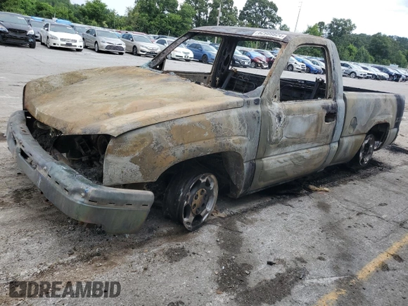 2003 Chevrolet Silverado 1500 LS with VIN 1GCEK14T43Z135461, listed as a Copart auction lot 62999924 with Not Provided miles and Non Repairable. Bid and sale history available at DreamBid. Image 1.
